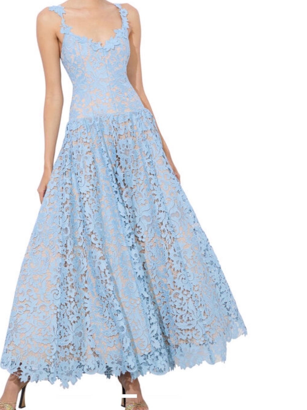 ALICE + OLIVIA
Anabella Scoop Neck Drop Waist Midi Dress - Picture 6 of 16